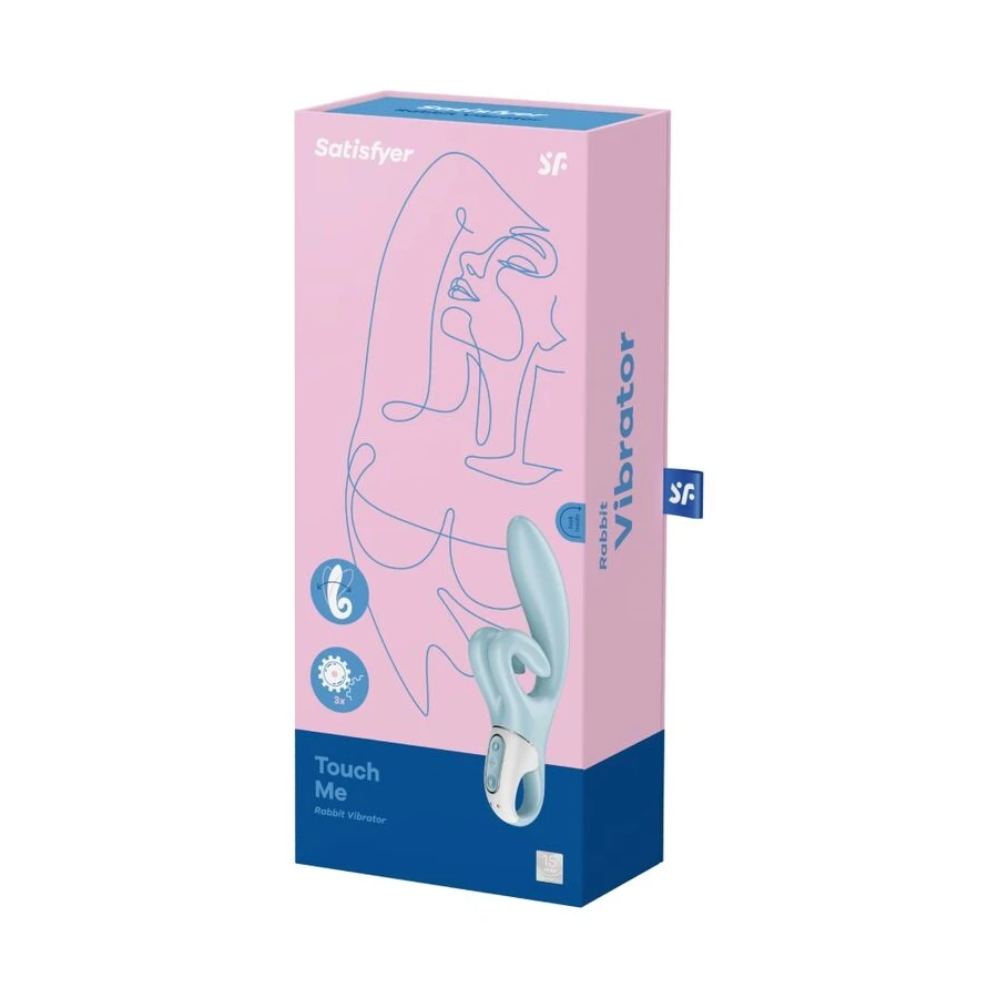 SATISFYER - TOUCH ME RABBIT VIBRATION BLAU